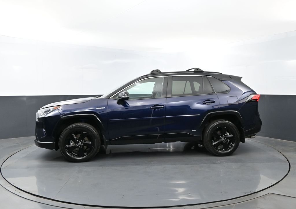Used 2021 Midnight Black Metallic Toyota XSE image 25