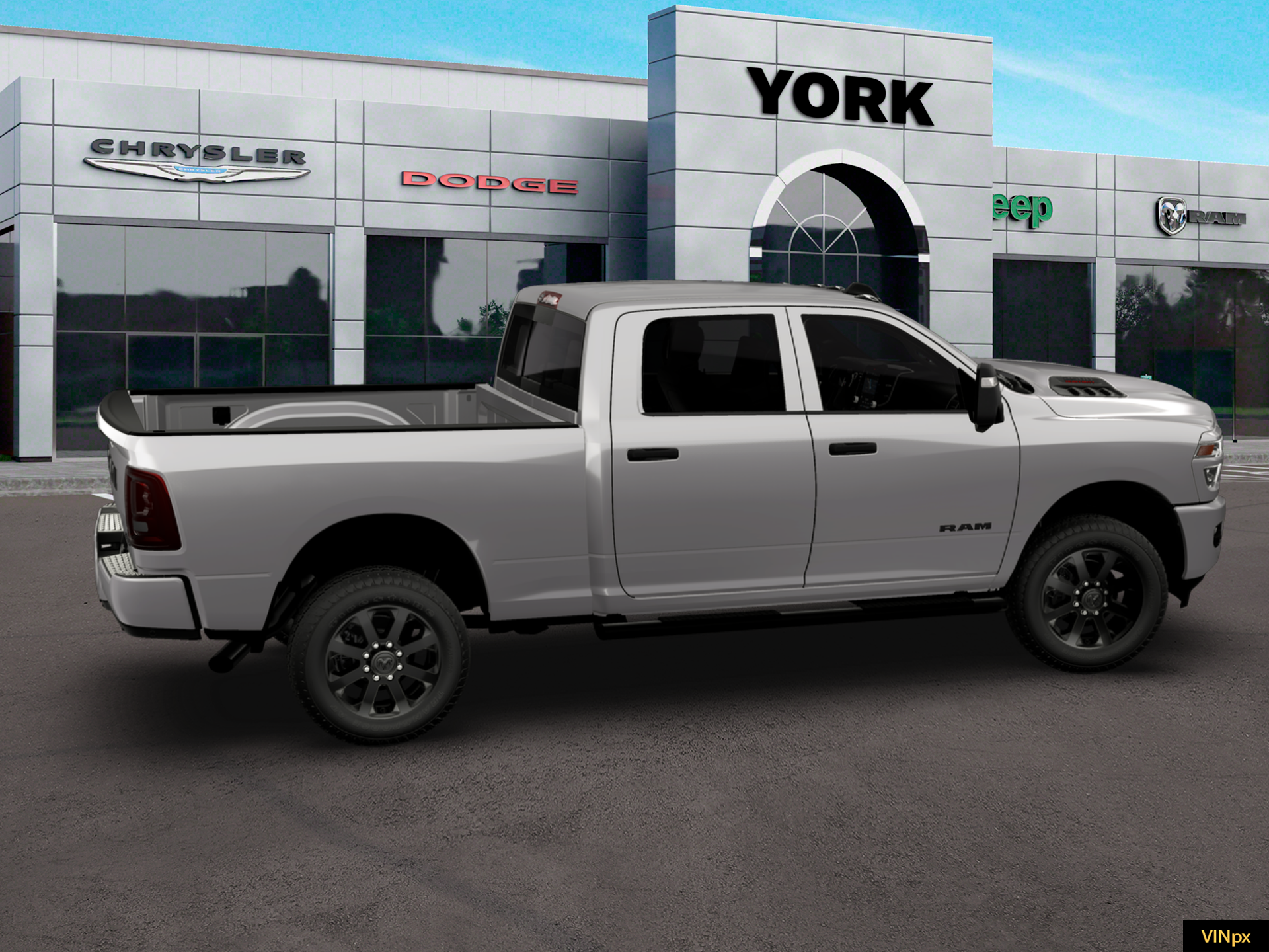 New 2026 Silver-Zynith Exterior Paint RAM Black Express image 27