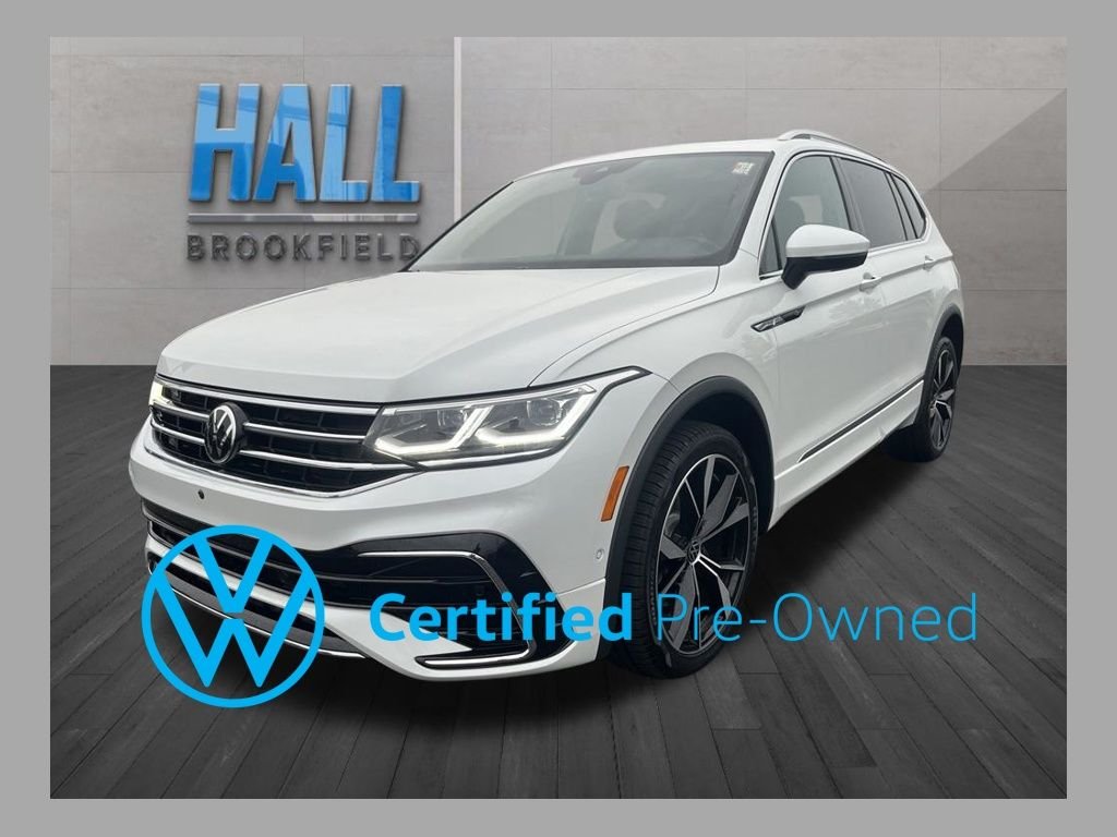 Used 2023 White Volkswagen 2.0T SEL R-Line image 1