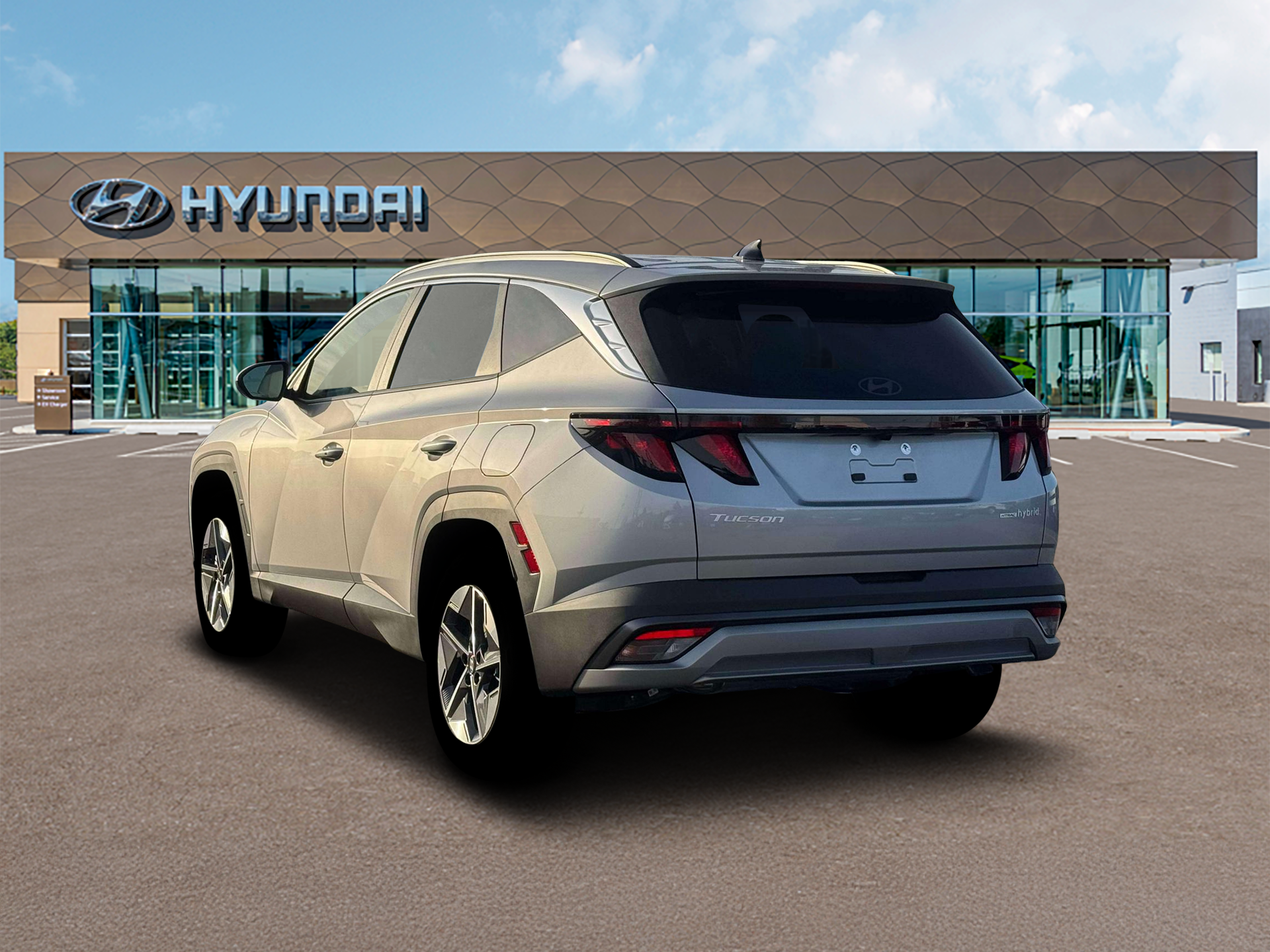 New 2026 Shimmering Silver Hyundai SEL AWD image 5
