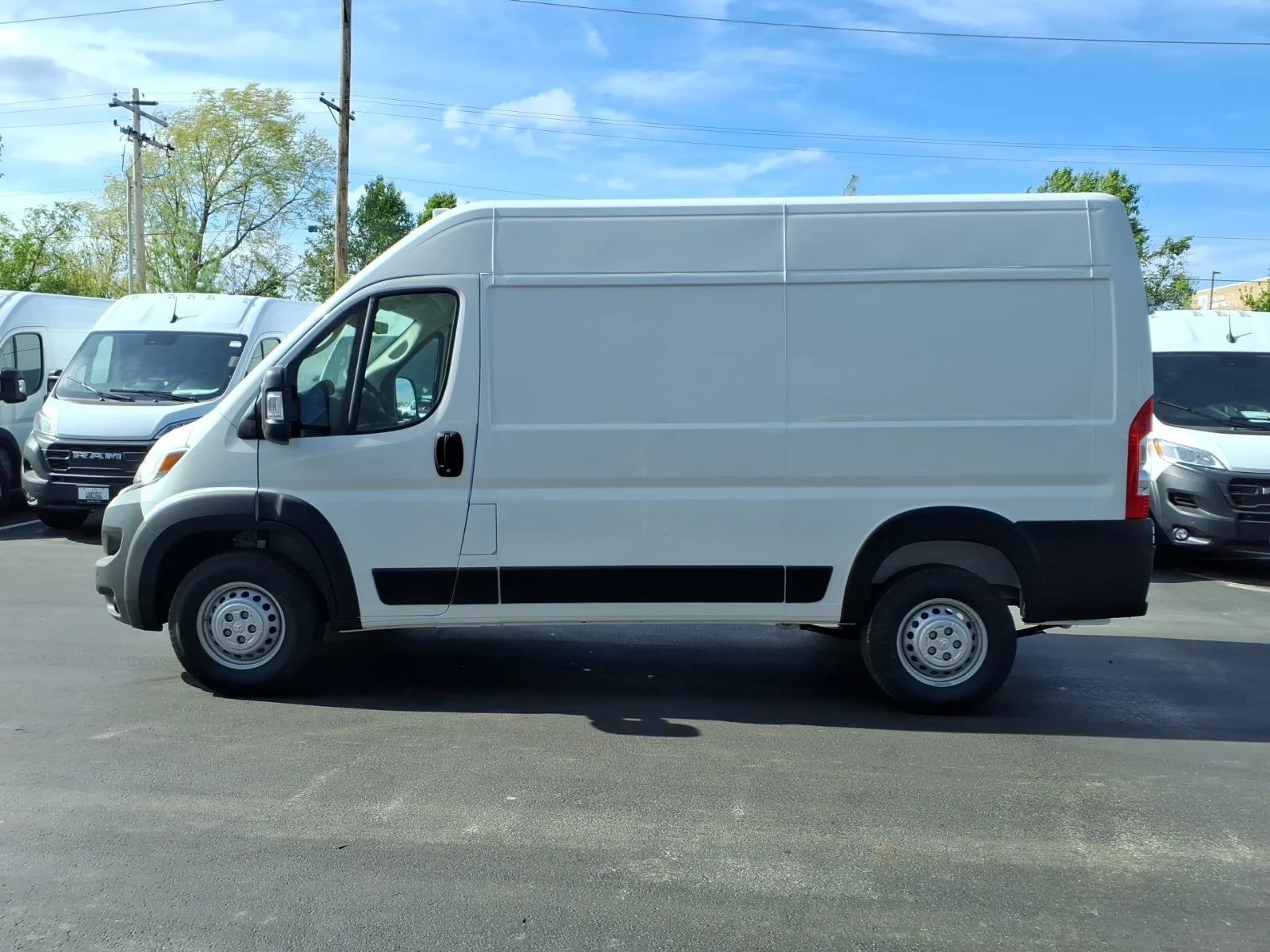 New 2026 Bright White Clearcoat Ram Tradesman image 3