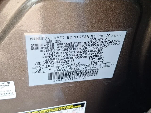 New 2027 Canyon Bronze Metallic Nissan SR image 29