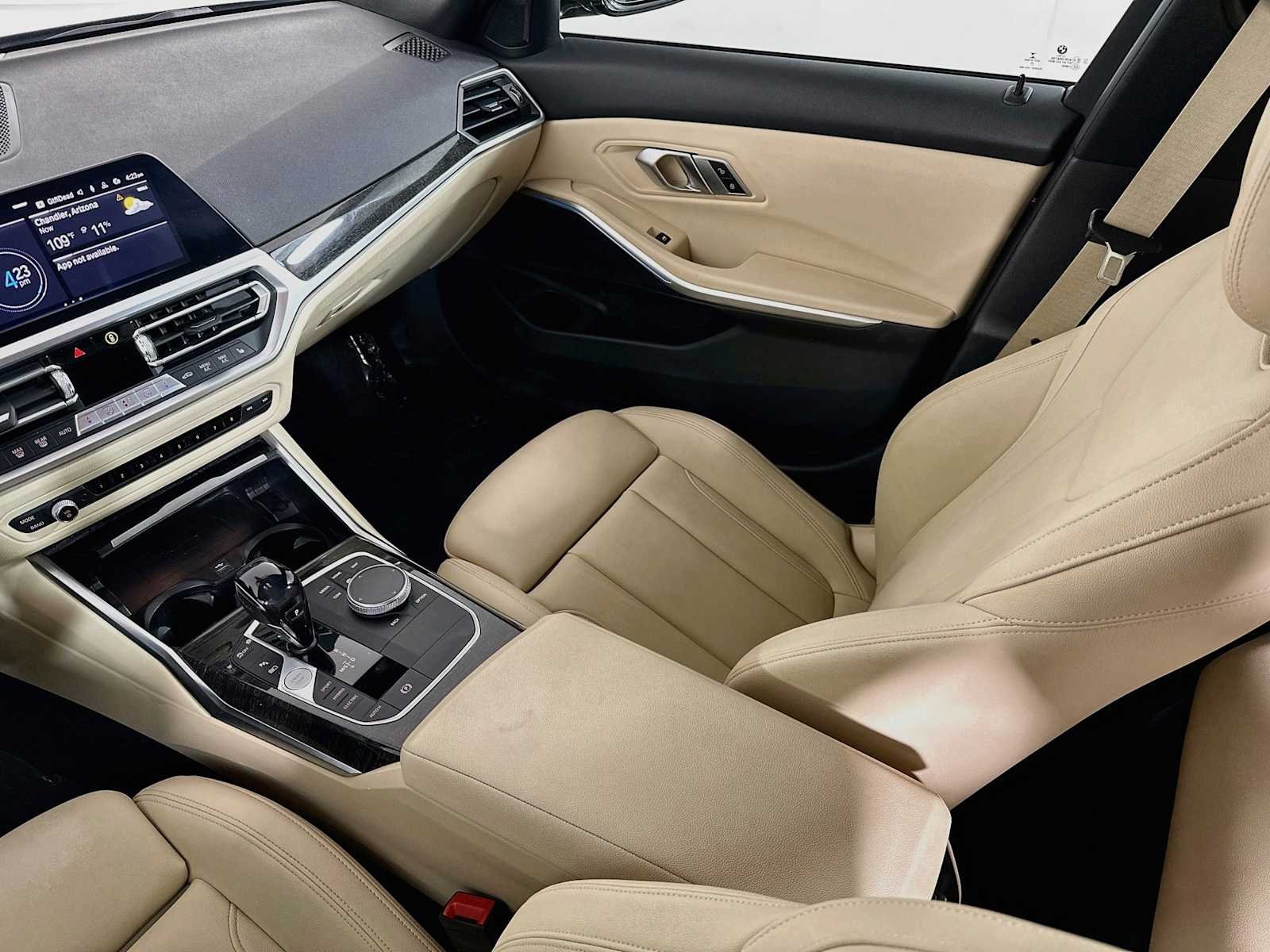 Used 2021 Black Sapphire Metallic BMW 330e image 22
