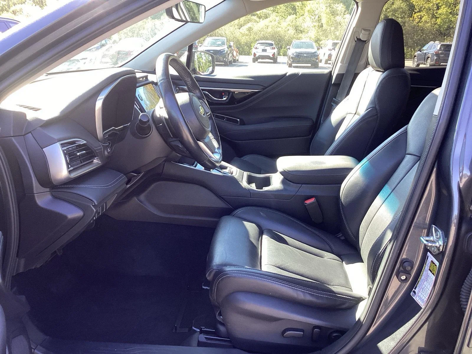 Used 2021 Magnetite Gray Metallic Subaru Limited image 16