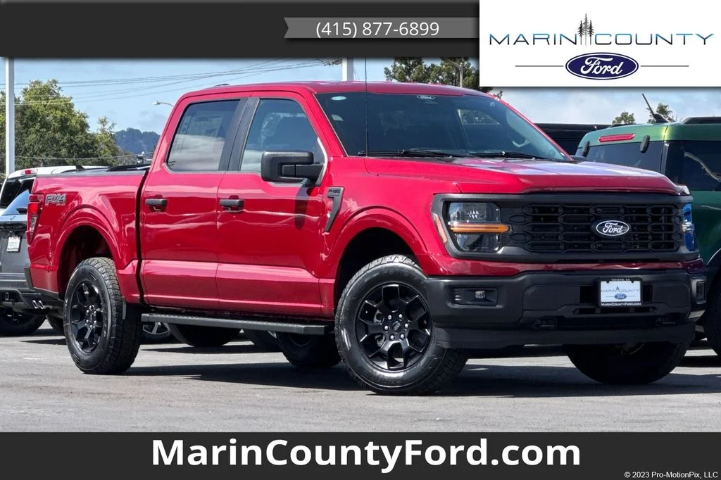 New 2026 Ruby Red Metallic Ford STX® image 1