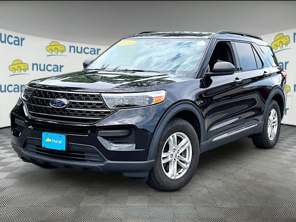 Used 2020 Black Metallic Ford XLT image 2
