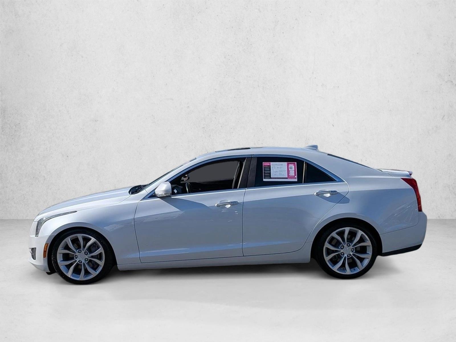 Used 2016 Crystal White Tricoat Cadillac Premium Collection RWD image 9