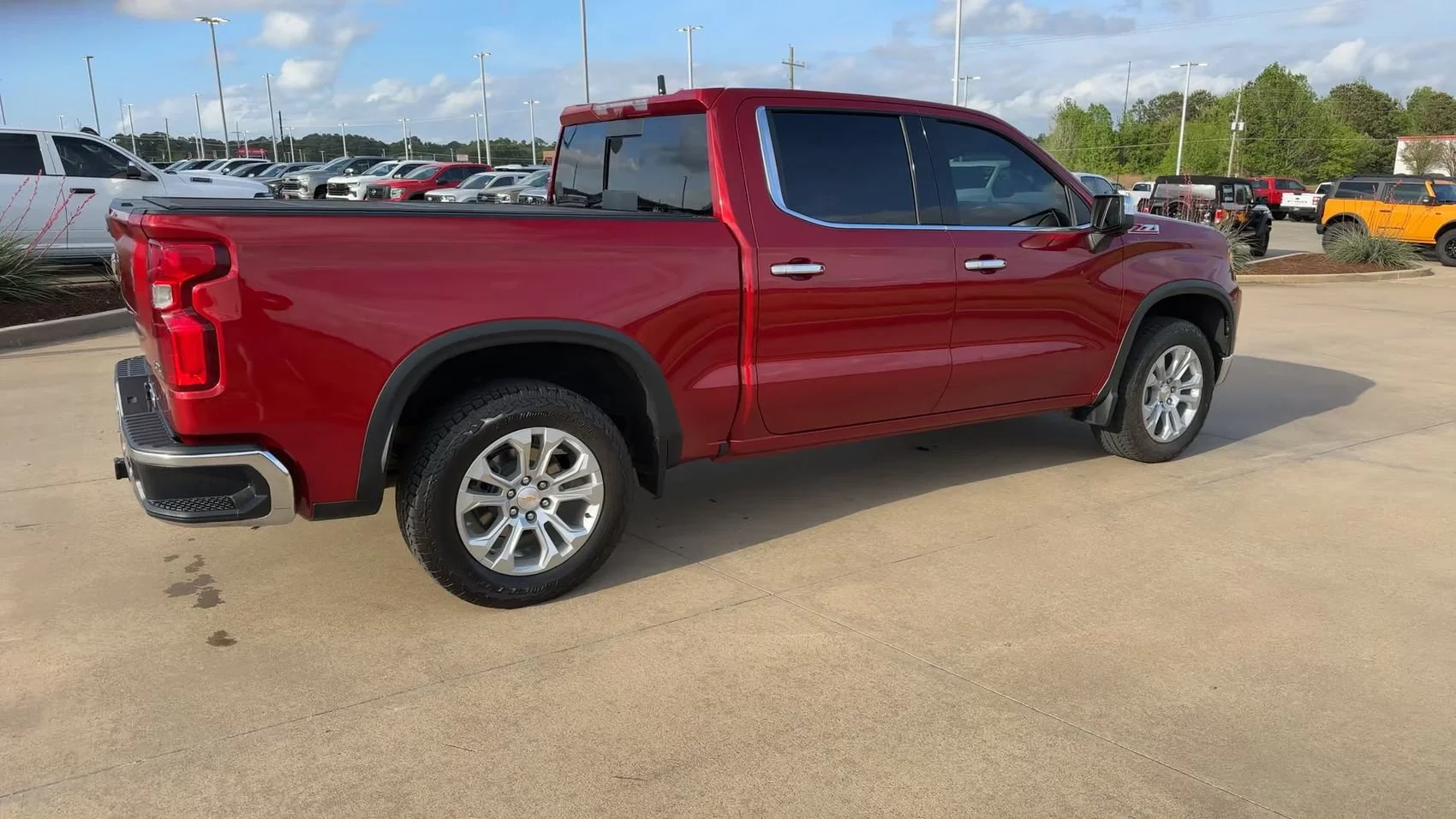 Used 2025 Radiant Red Tintcoat Chevrolet LTZ image 9