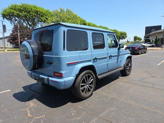 Certified Used 2025 Blue Mercedes-Benz G 550 image 3
