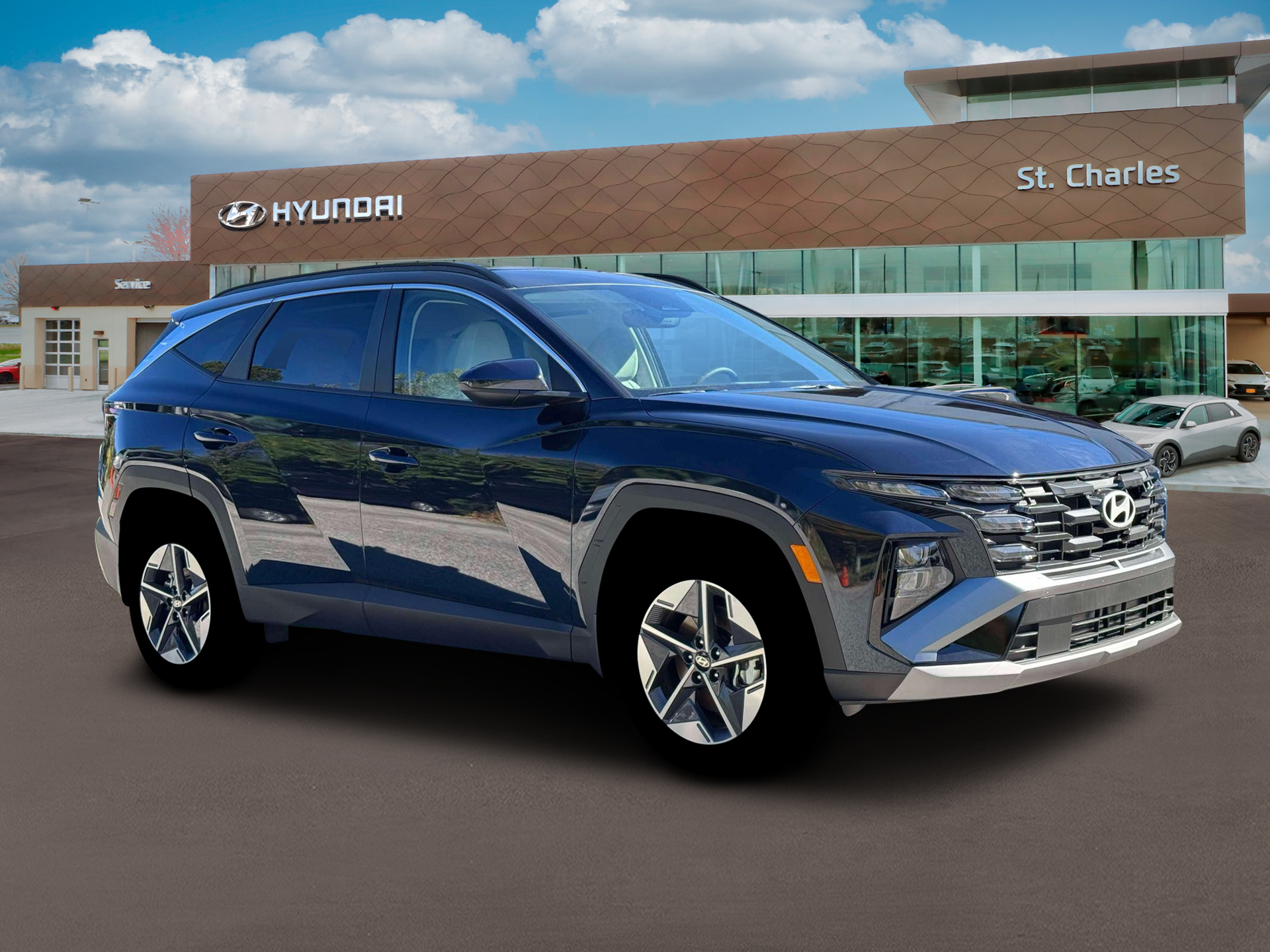 New 2026 Blue Hyundai SEL AWD image 10