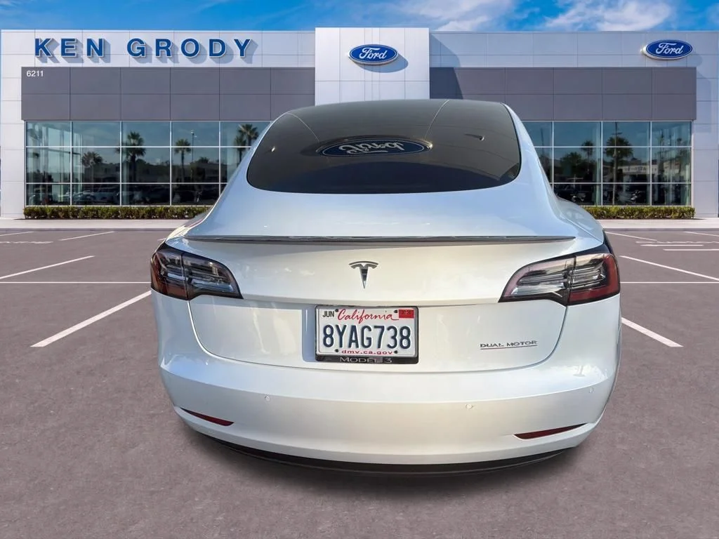 Used 2021 White Tesla Performance image 11