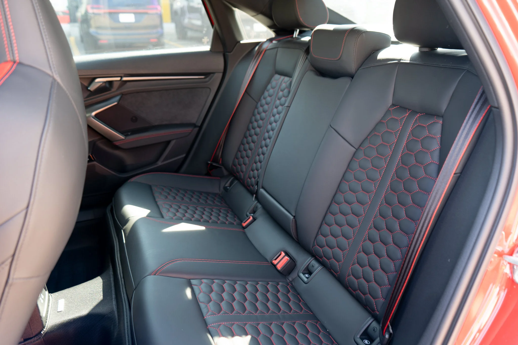 Certified Used 2025 Progressive Red Metallic Audi 2.5 TFSI Quattro*394HP! | 5 Cylinder Turbo | RS Design + Tech Pack | PPF | Winter Tires Included image 12