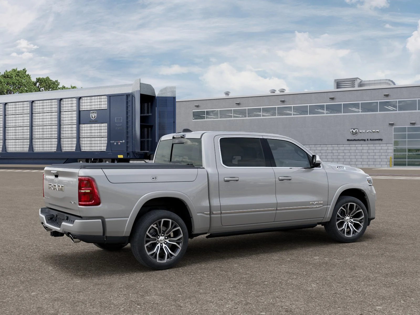 New 2026 Silver Zynith Exterior Paint RAM Tungsten image 2