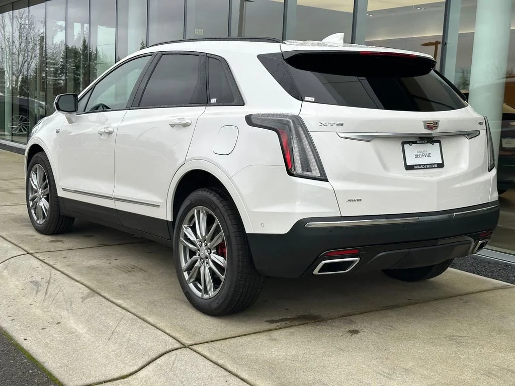 New 2025 Crystal White Tricoat Cadillac Sport image 3