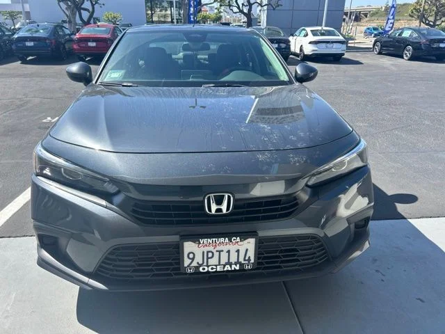 Certified Used 2024 Meteorite Gray Metallic Honda EX image 3