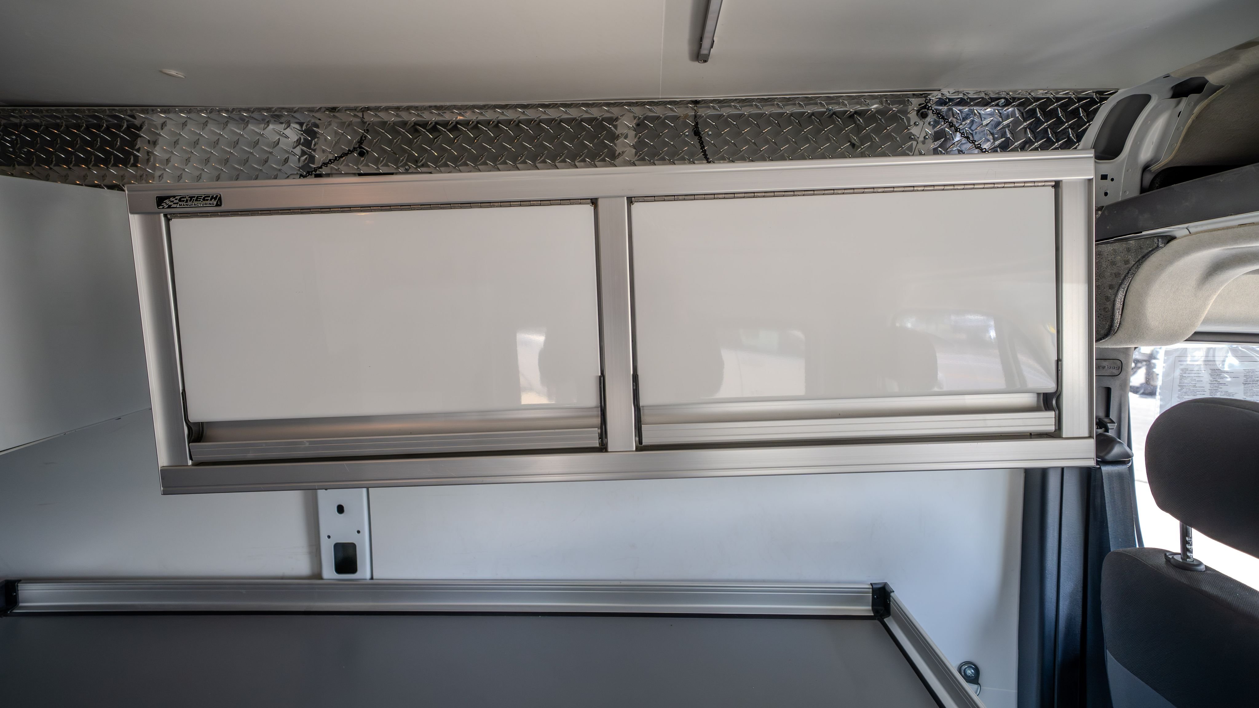 Used 2024 Bright White Clearcoat Ram High Roof image 27