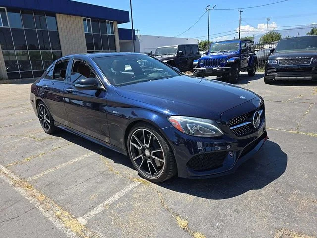 Used 2016 Blue Mercedes-Benz C 450 AMG® image 2