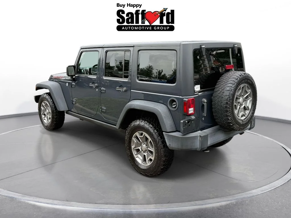 Used 2017 Black Jeep Unlimited Rubicon image 6