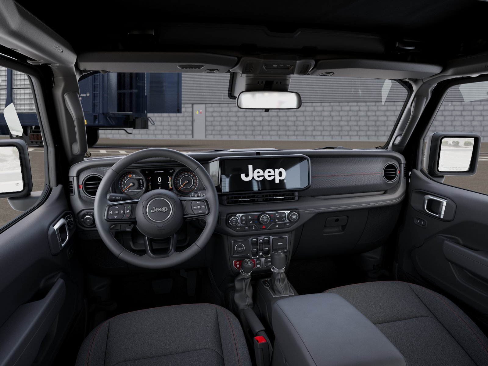 New 2027 Black Clearcoat Jeep Rubicon image 8