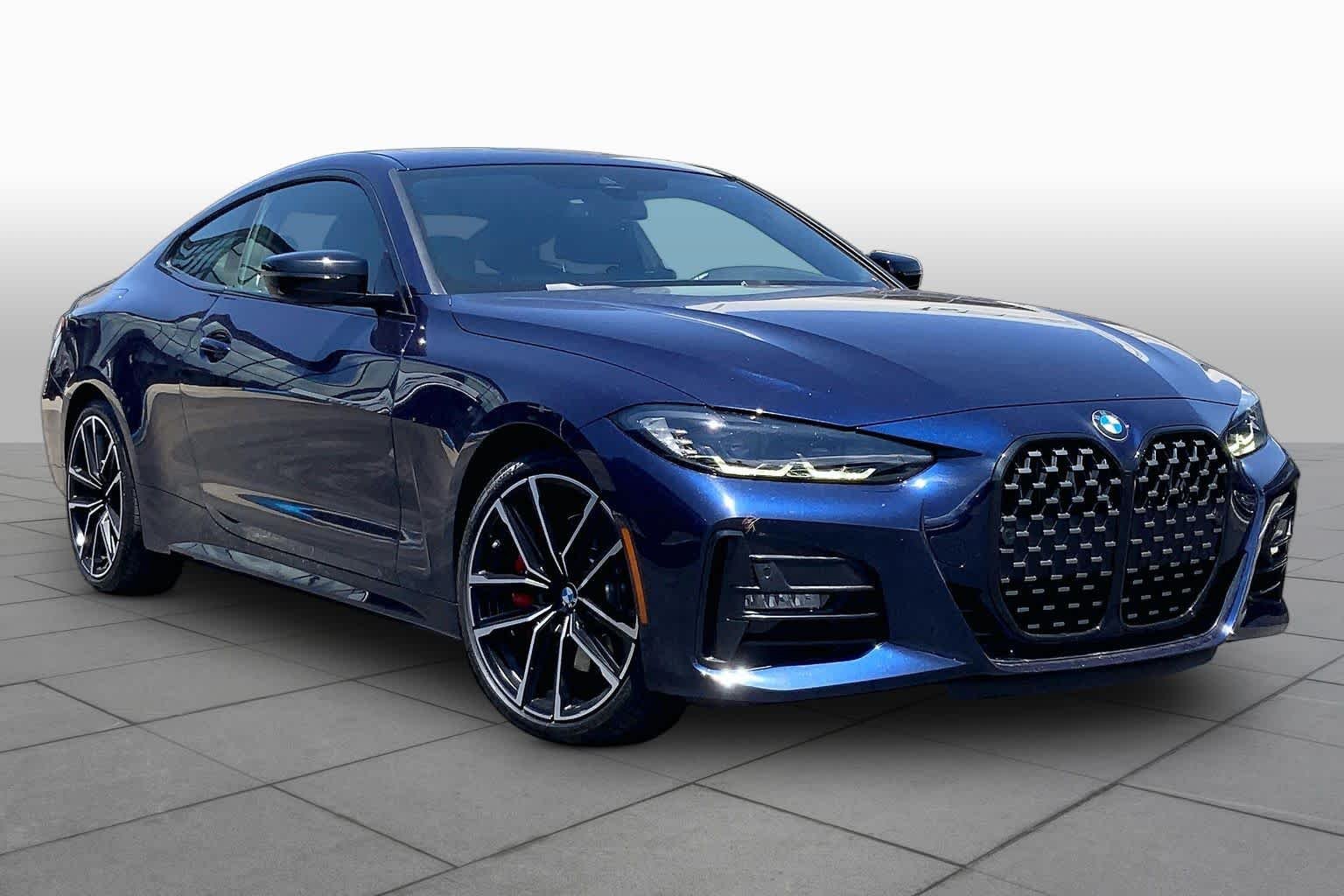 Certified Used 2022 Tanzanite Blue II Metallic BMW 430i xDrive image 2