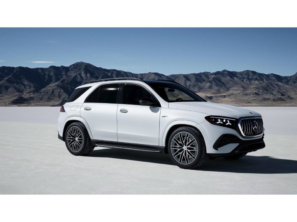 New 2027 MANUFAKTUR Moonlight White Metallic Mercedes-Benz GLE 53e AMG® image 12