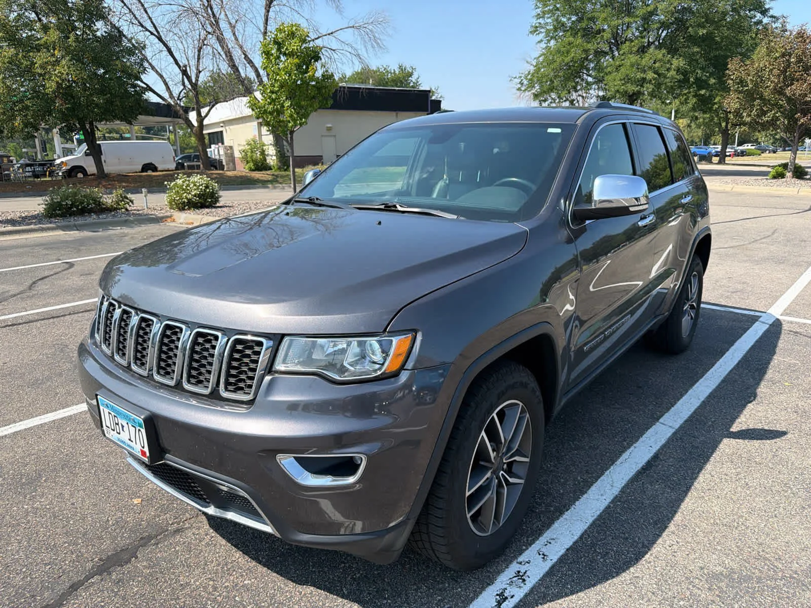Used 2021 Granite Crystal Metallic Clearcoat Jeep Limited image 2