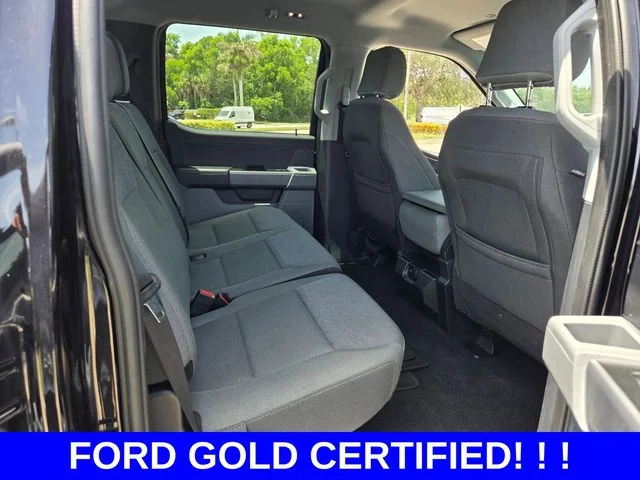 Certified Used 2025 Black Metallic Ford XLT image 16