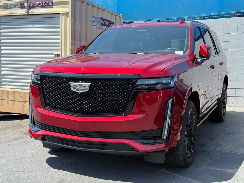 Used 2024 Radiant Red Tintcoat Cadillac Sport Platinum image 2