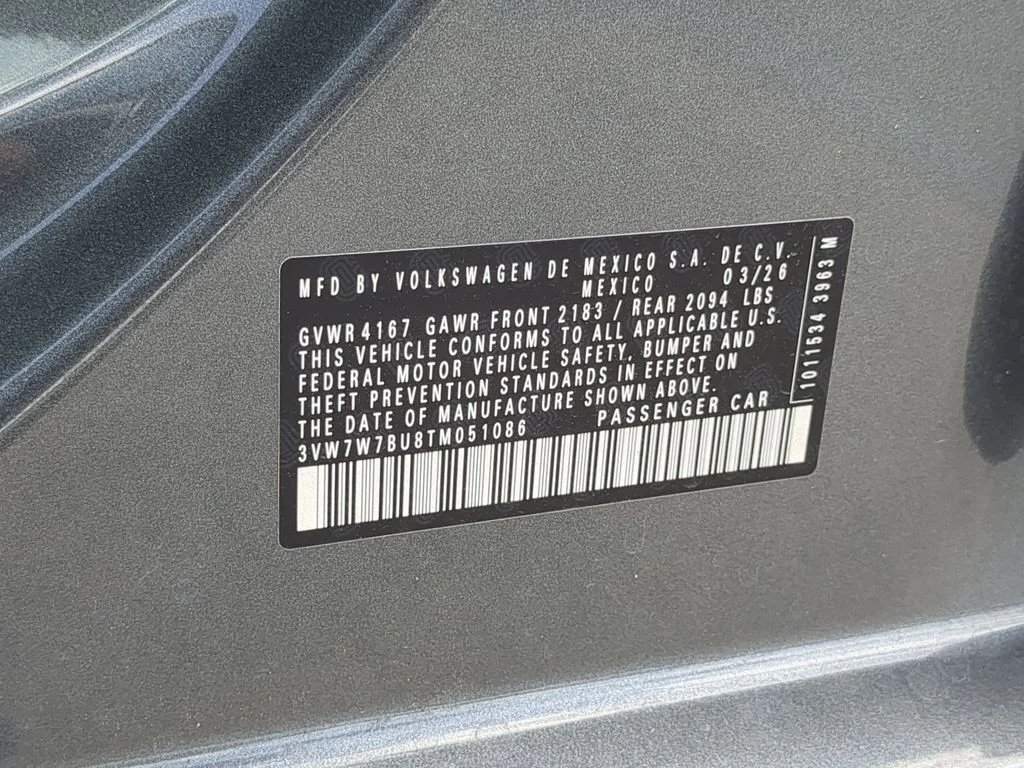 New 2026 Gray Volkswagen 1.5T SE image 33