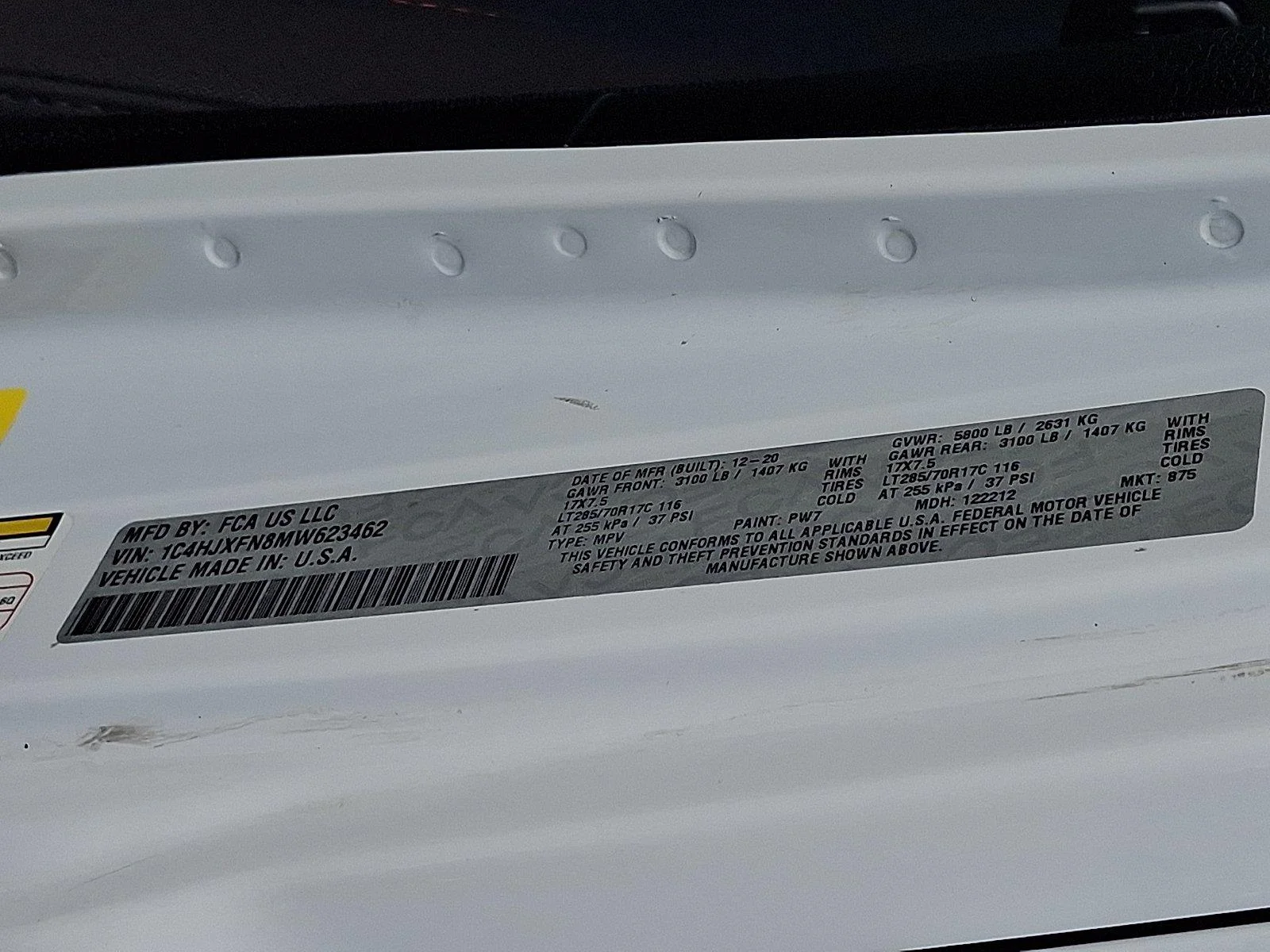 Used 2021 Bright White Clearcoat Jeep Unlimited Rubicon image 26