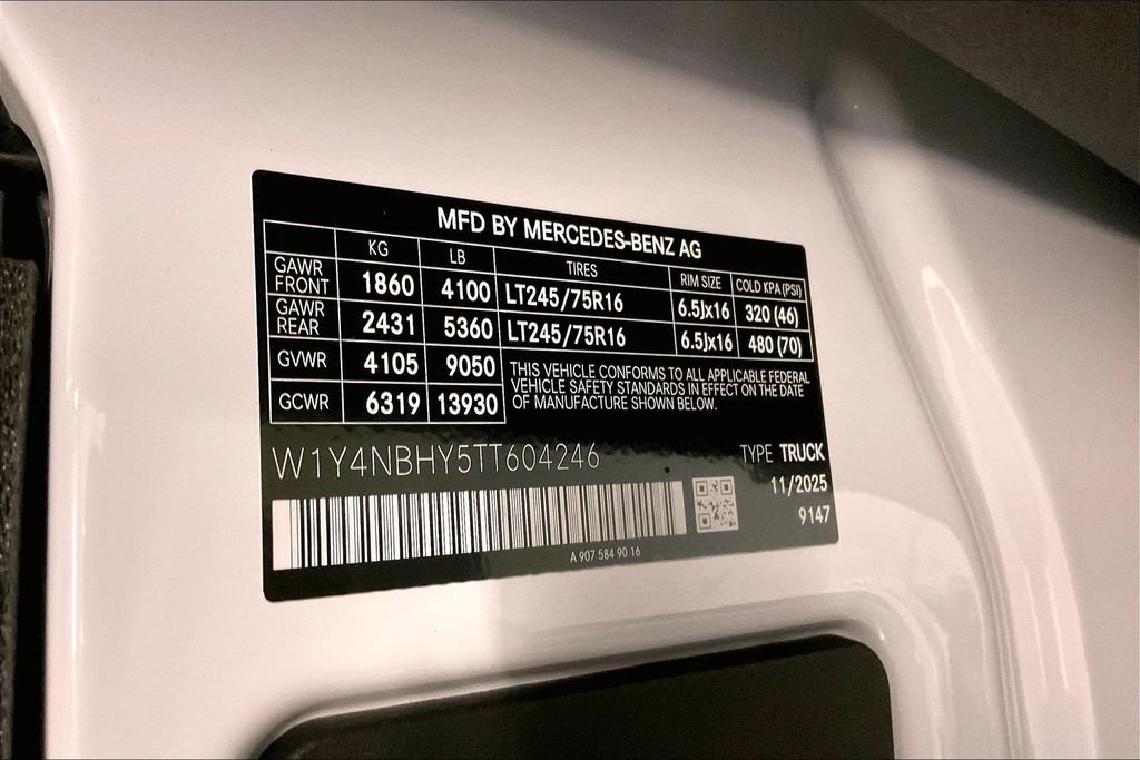 2026 Mercedes-Benz Sprinter Cargo Van Base - Photo 17