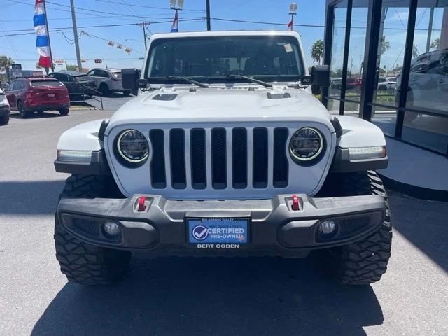 Used 2021 White Jeep Unlimited Rubicon image 2