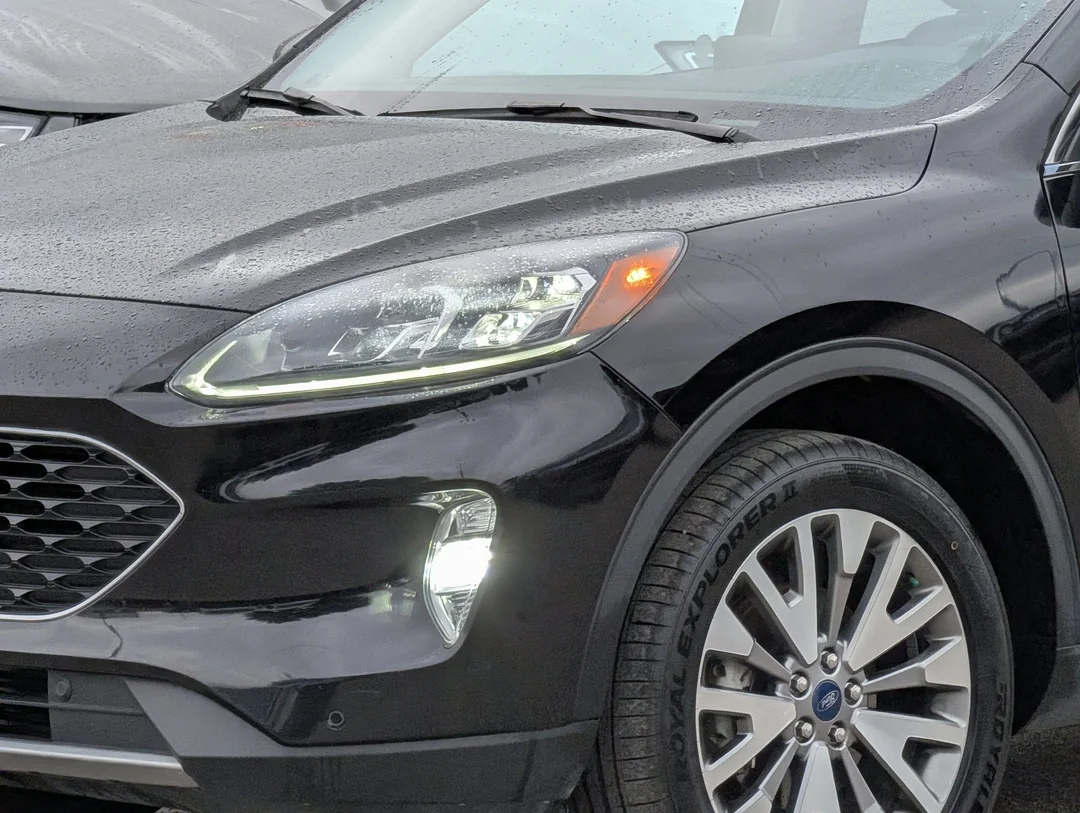 Certified Used 2022 Black Ford Titanium - - AWD - Handsfree Liftgate - Lane Keep - Fordpass Connect - Adaptive Cruise & More! image 10
