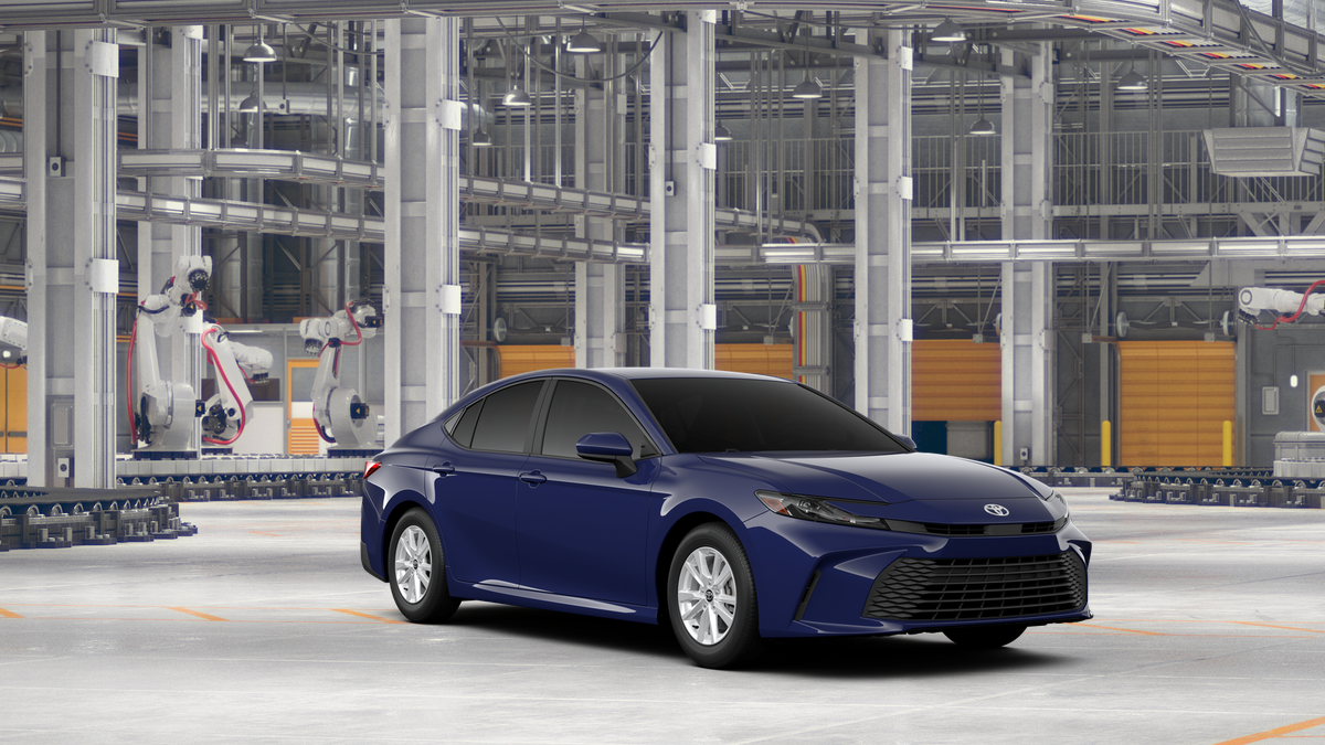 New 2026 Reservoir Blue Toyota LE image 15