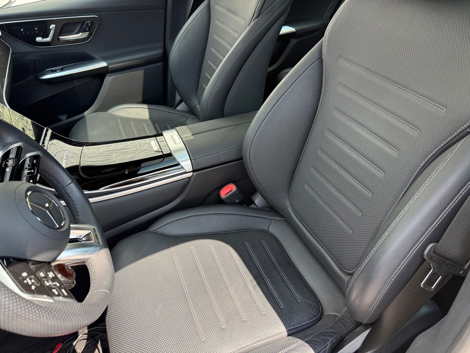 Certified Used 2026 MANUFAKTUR Alpine Gray Mercedes-Benz GLC 43 AMG® image 2