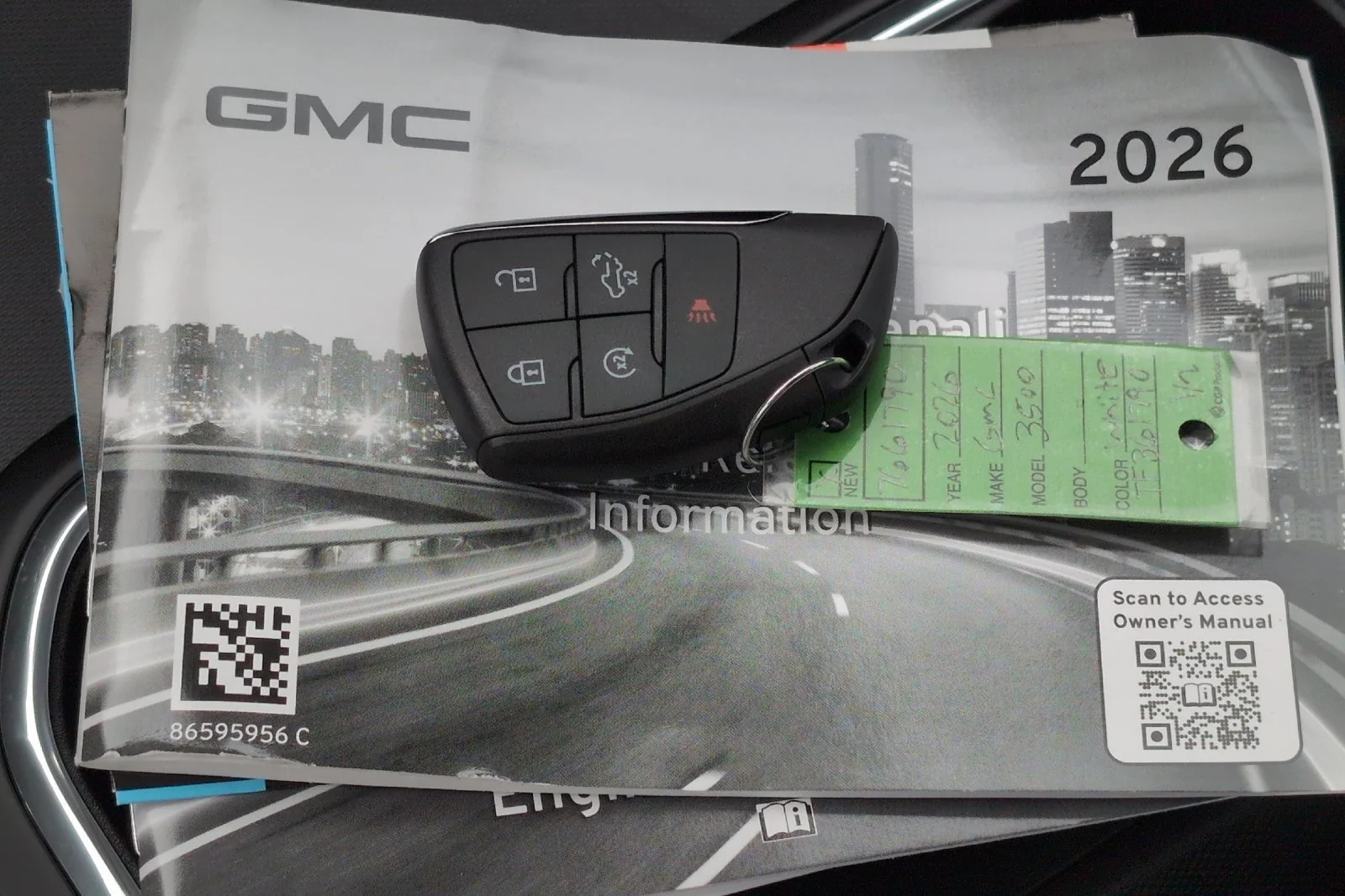 New 2026 Summit White GMC SLT DRW image 9