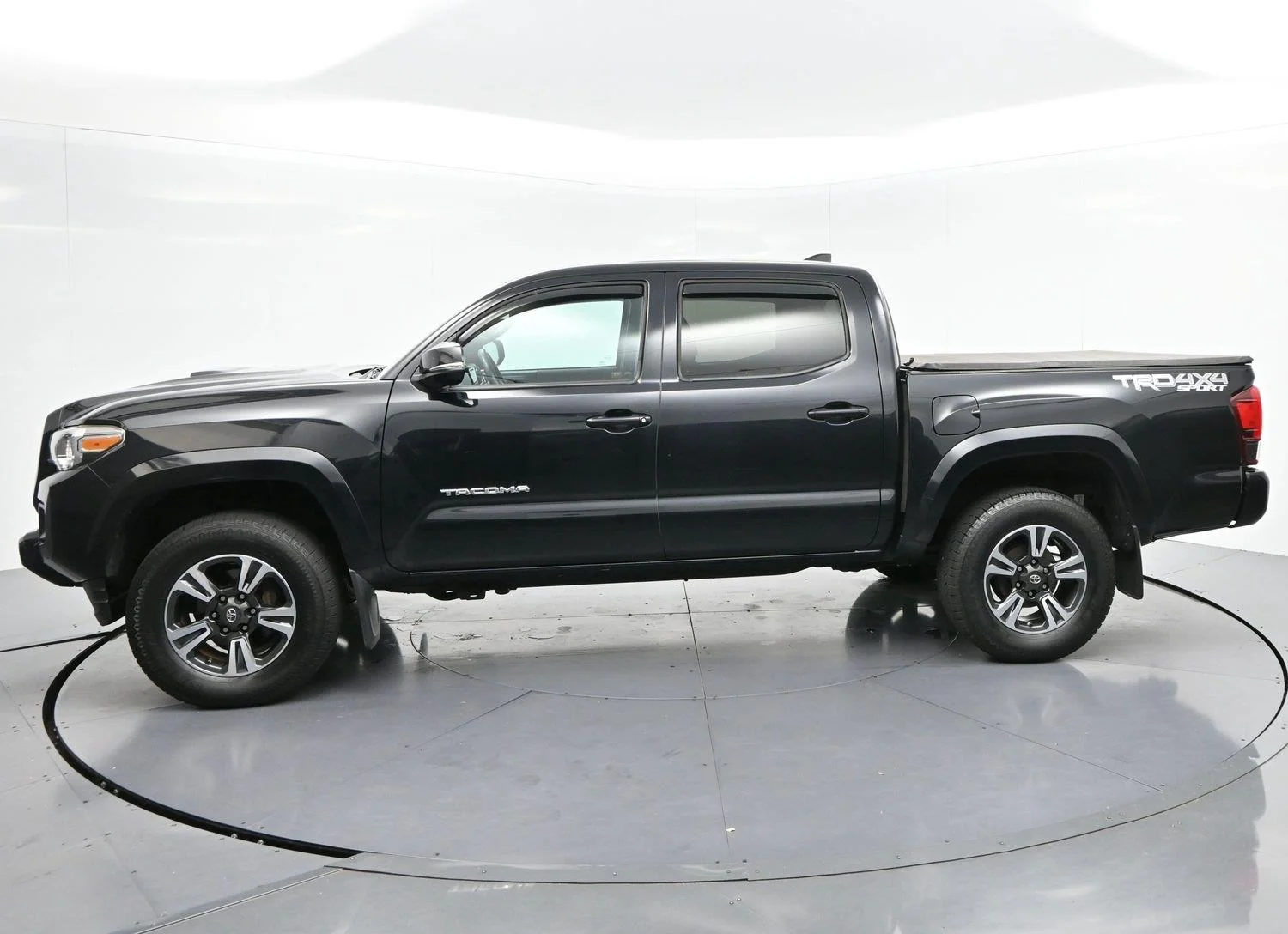 Used 2019 Midnight Black Metallic Toyota TRD Sport image 4