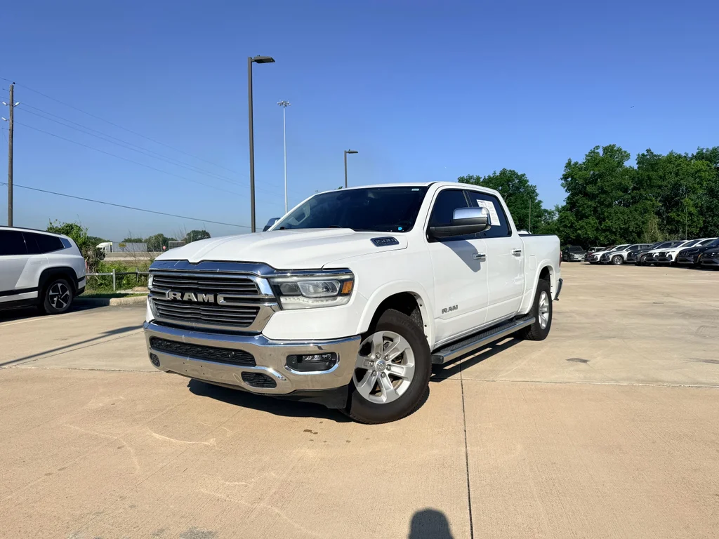 Used 2022 Bright White Clearcoat Ram Laramie image 11