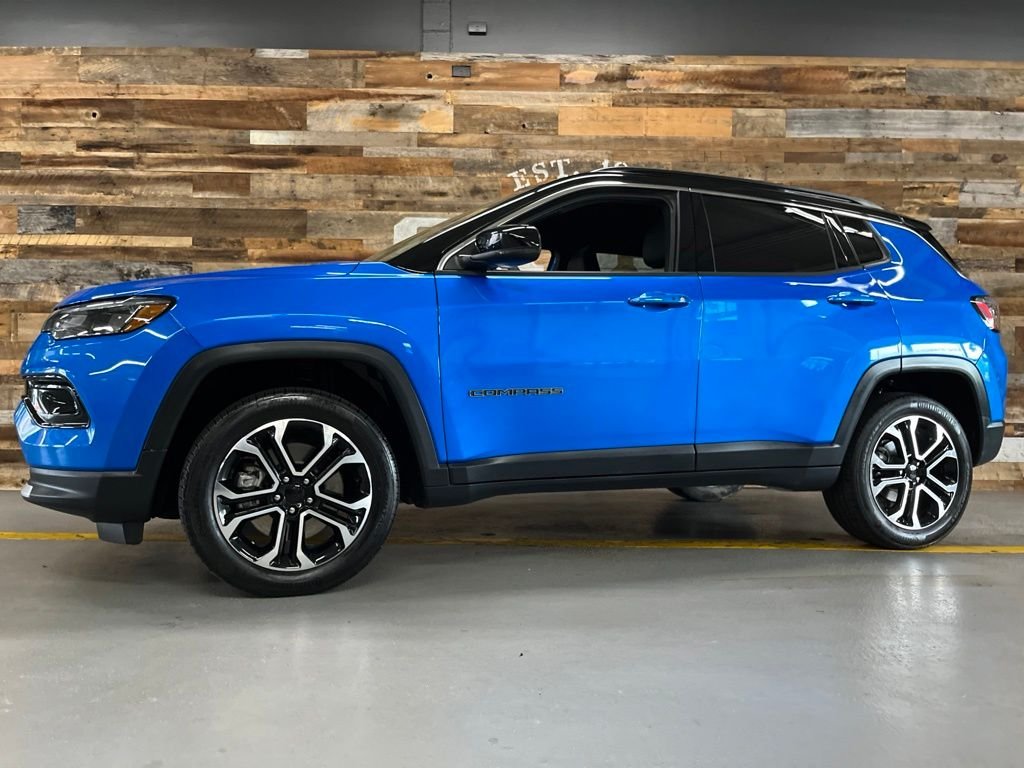 Used 2023 Laser Blue Jeep Limited image 50