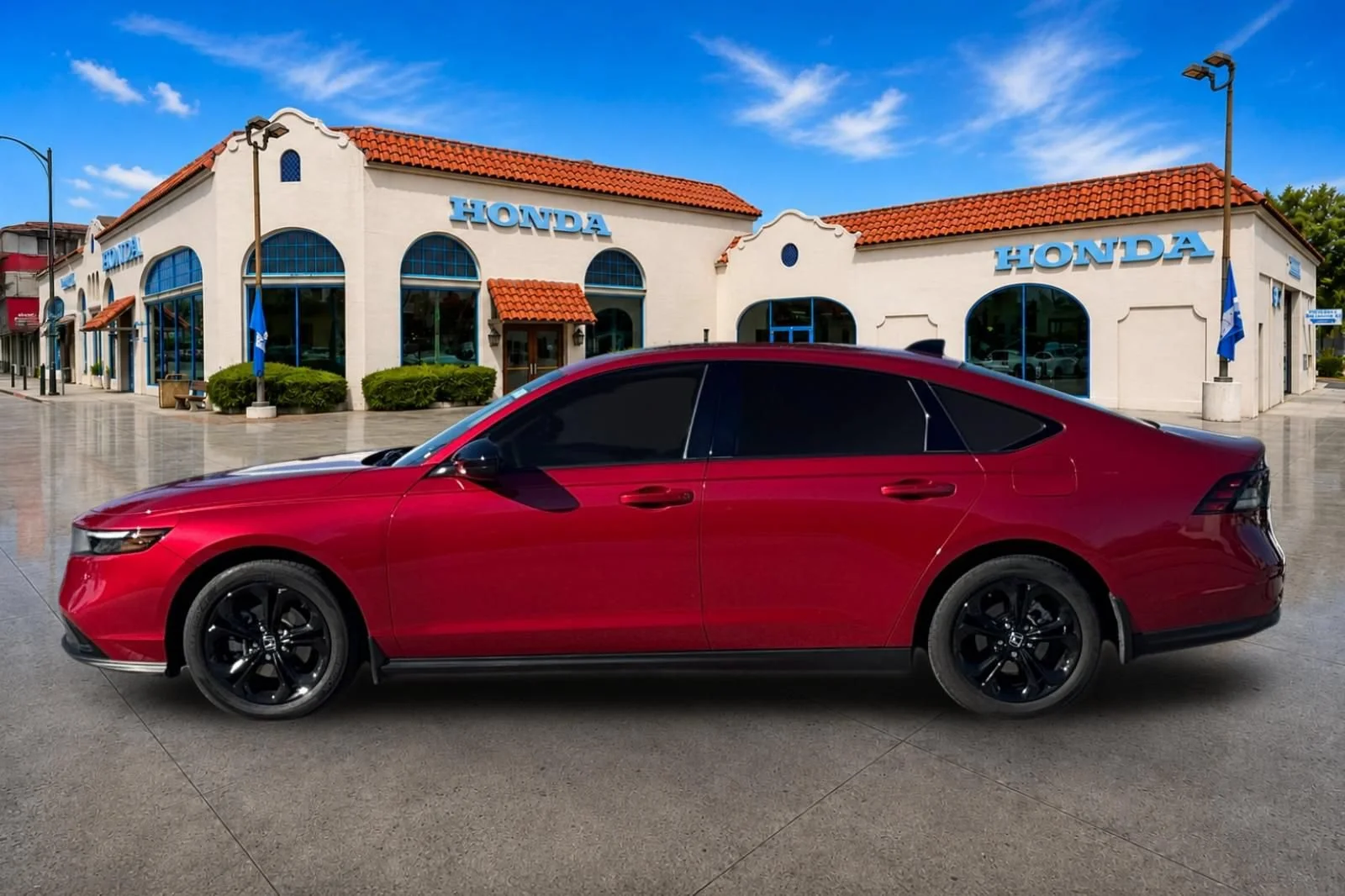 Certified Used 2025 Radiant Red Metallic Honda SE image 48