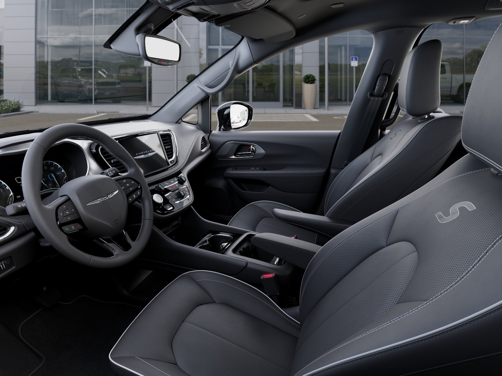 New 2026 Diamond Black Crystal Pearl-Coat Exterior Paint Chrysler Limited image 58