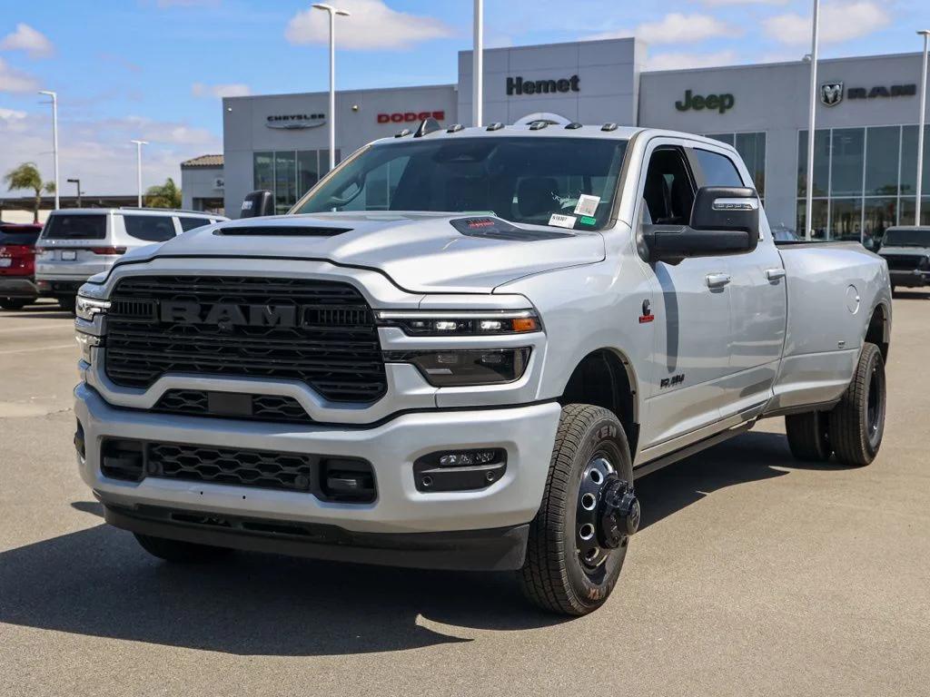 New 2026 Silver-Zynith Exterior Paint RAM Laramie Night Edition image 8