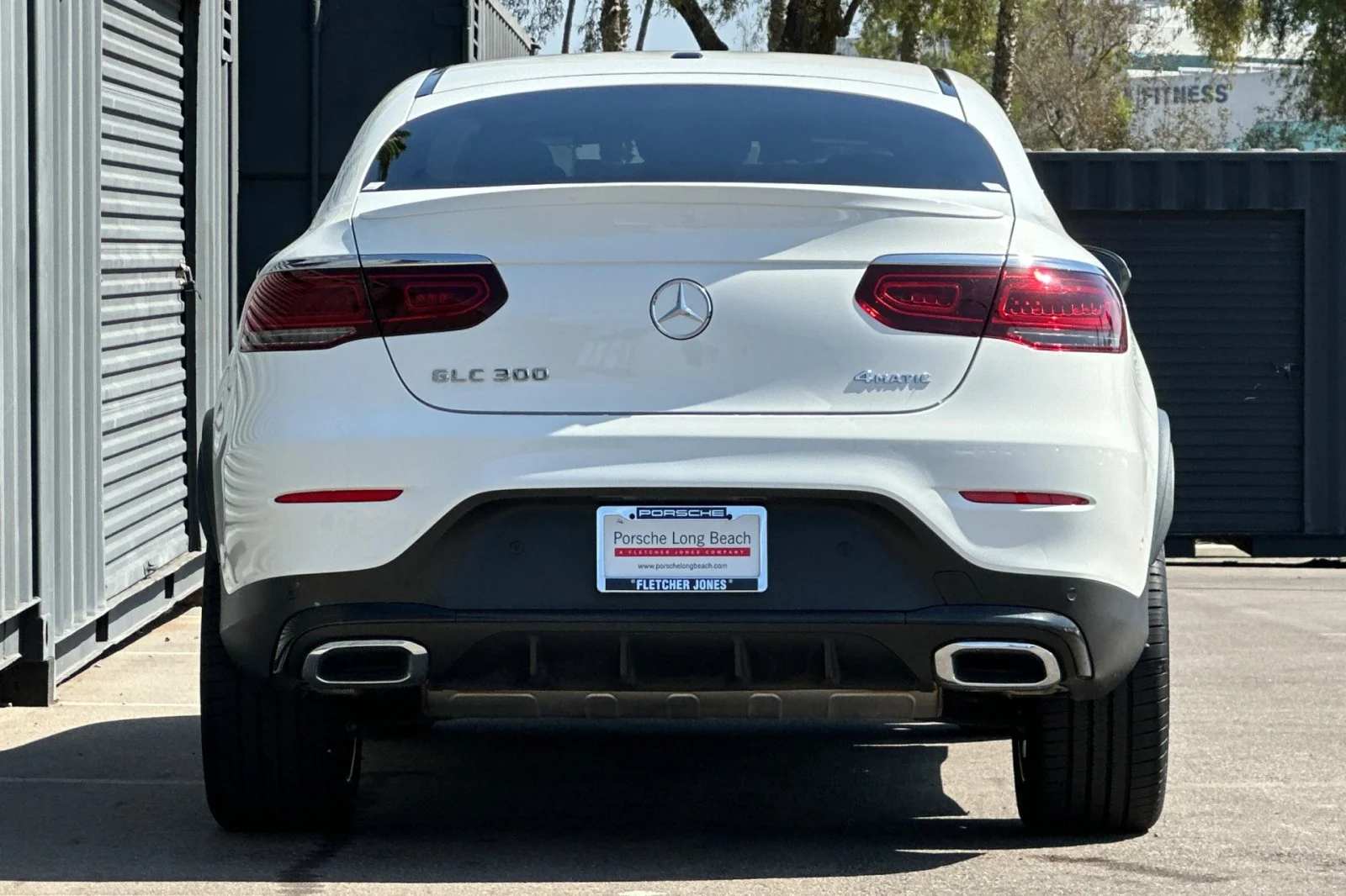 Used 2022 WHITE Mercedes-Benz GLC 300 image 7