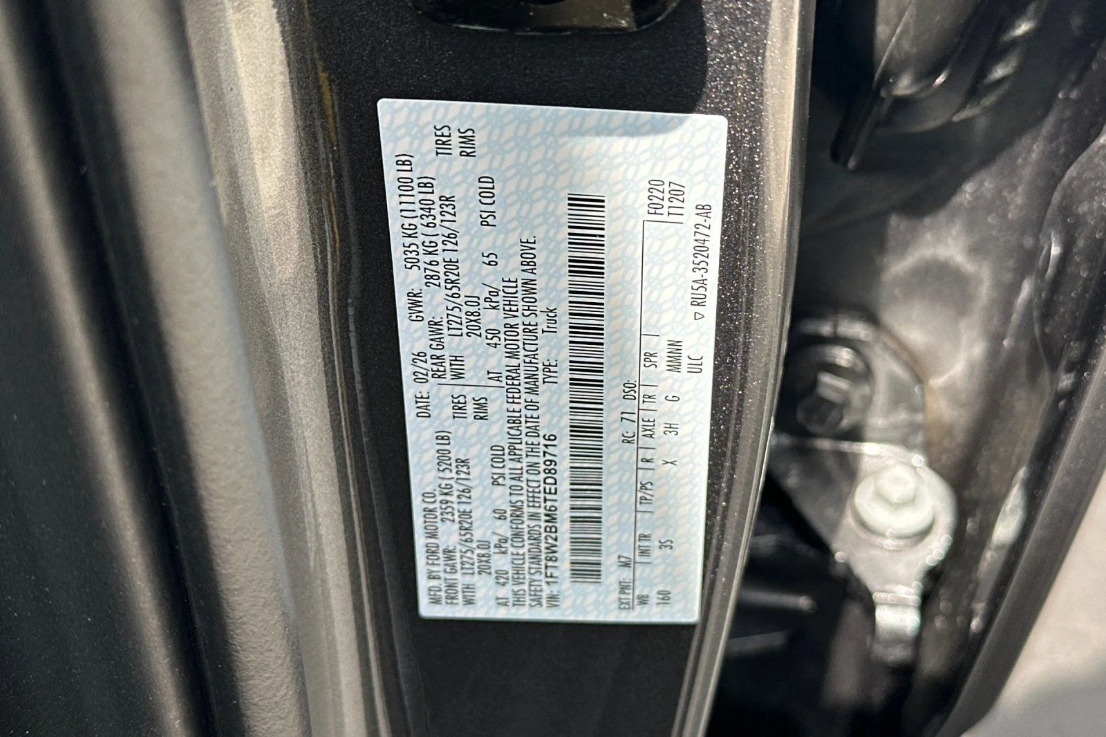 New 2026 Gray Ford XLT image 26