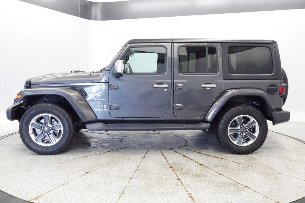 Certified 2019 Jeep Wrangler Unlimited Sahara with VIN 1C4HJXEN1KW535822 for sale in Coon Rapids, Minnesota