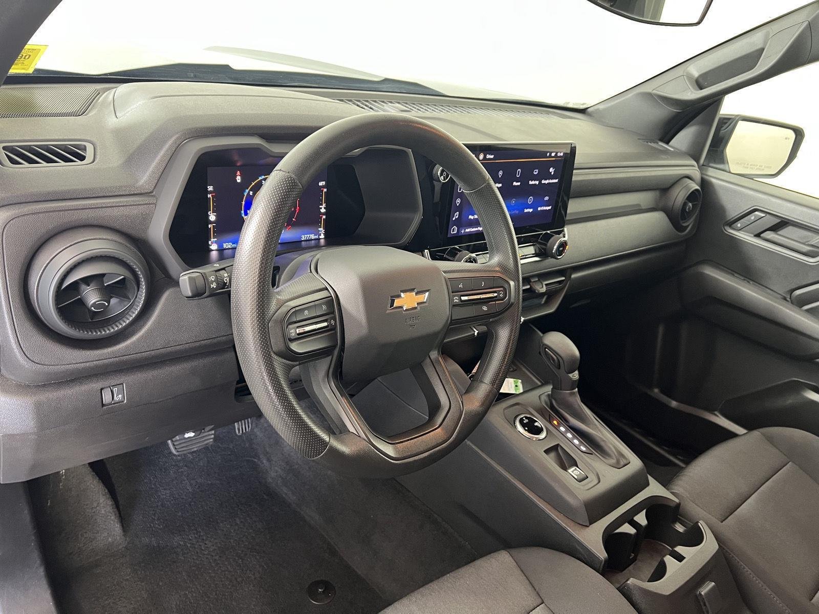 Used 2023 Sterling Gray Metallic Chevrolet Work Truck image 5