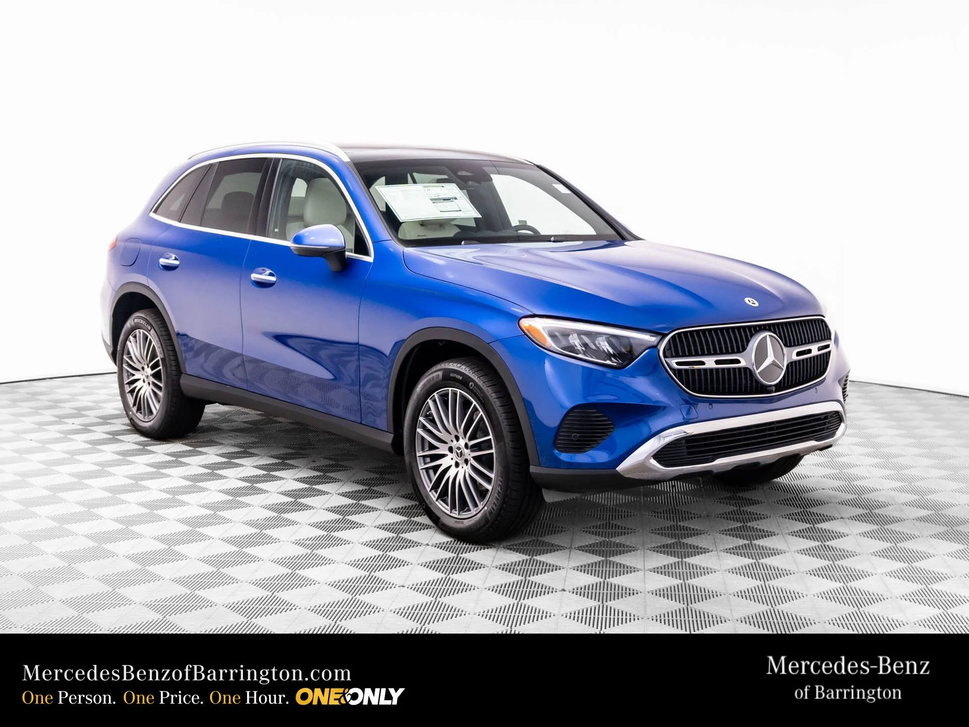 New 2026 Blue Mercedes-Benz GLC 300 image 8
