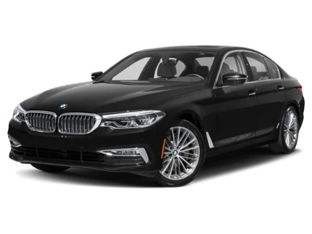 Used 2018 Imperial Blue Metallic BMW 540i xDrive image 1