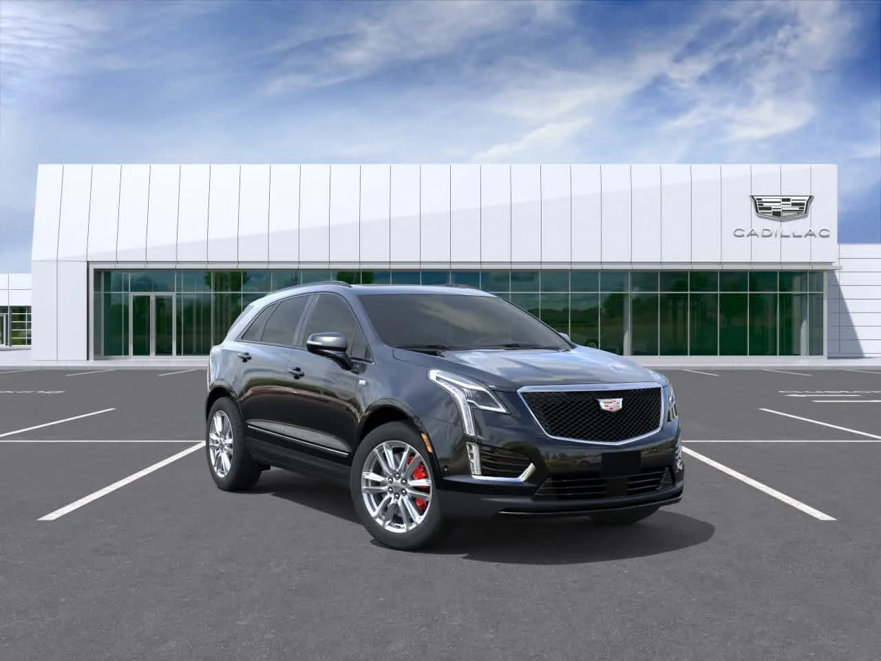 New 2026 Stellar Black Metallic Cadillac Sport image 1