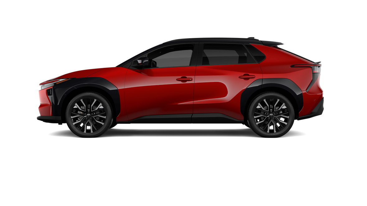 New 2026 Supersonic Red with Midnight Black Metallic roof Toyota Limited image 25